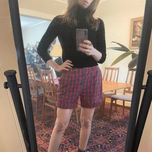 Vintage lumberjack shorts